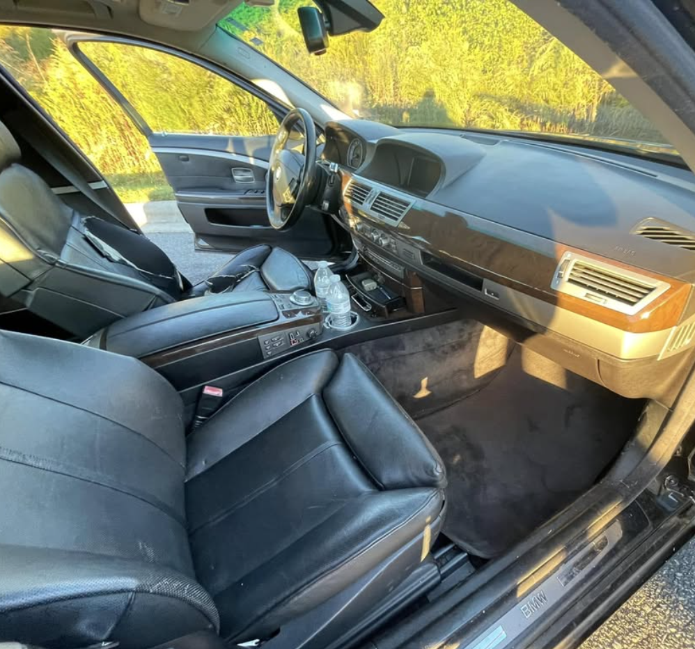 BMW interior