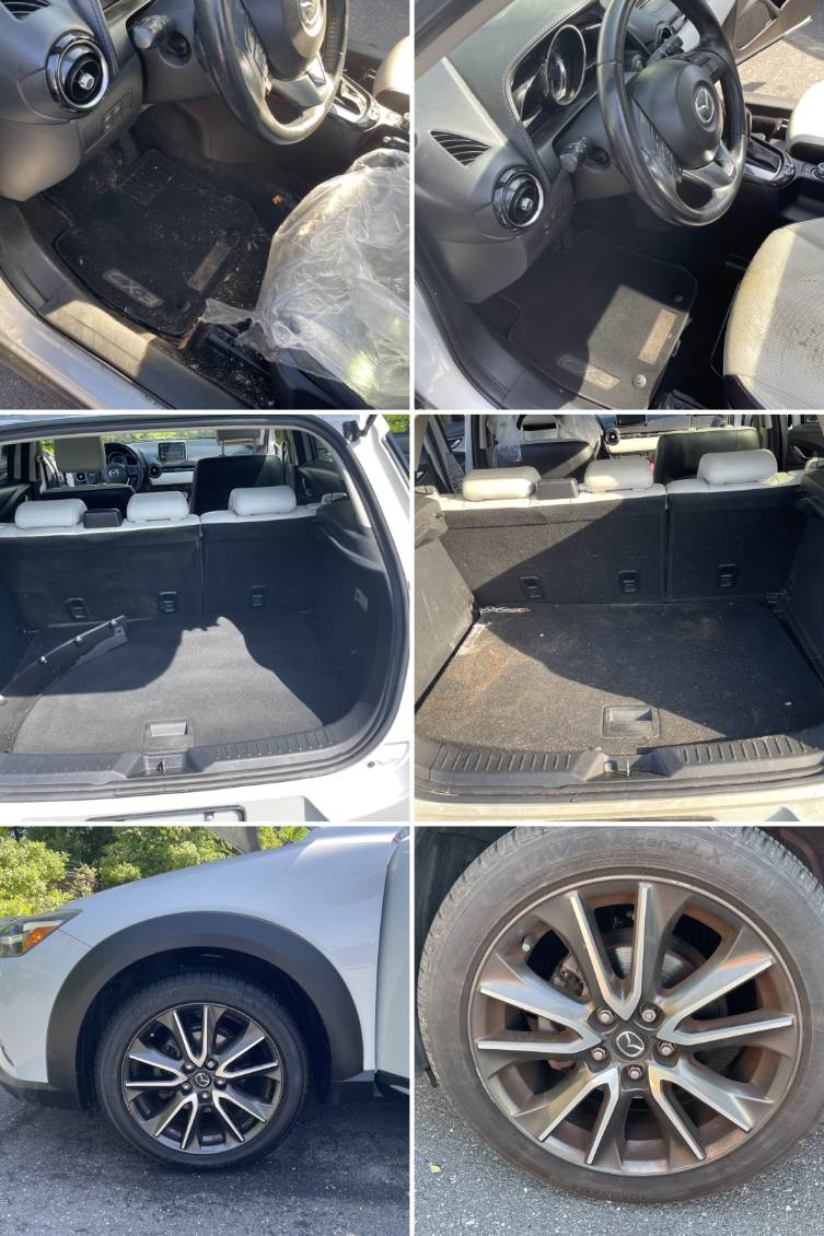 Mazda before and after